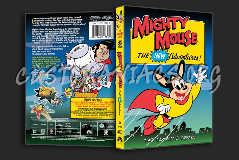 Mighty Mouse The New Adventures dvd cover