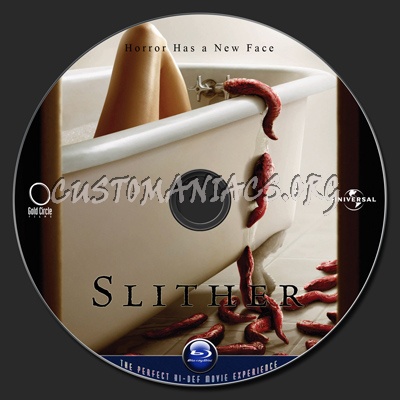 Slither blu-ray label
