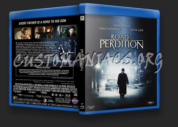 Road to Perdition blu-ray cover