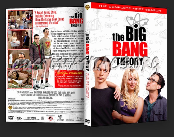 The Big Bang Theory - Season 1 dvd cover