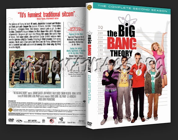 The Big Bang Theory - Season 2 dvd cover