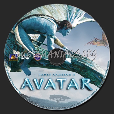 Avatar dvd label