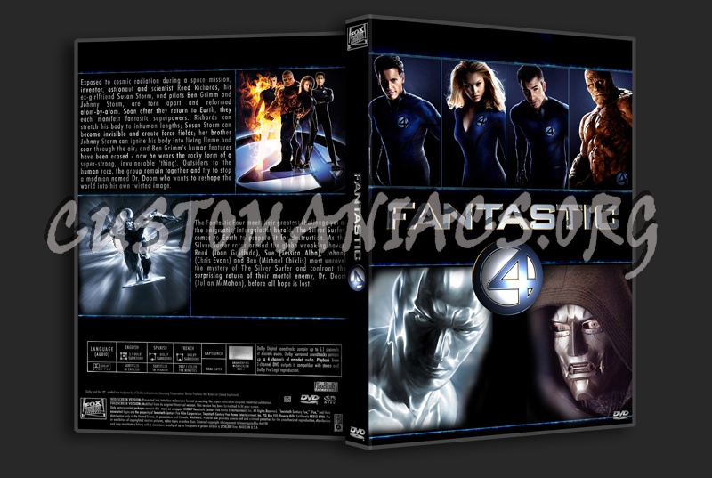 Fantastic Four / Silver Surfer Combo dvd cover