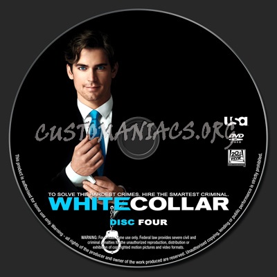 White Collar Season 1 dvd label