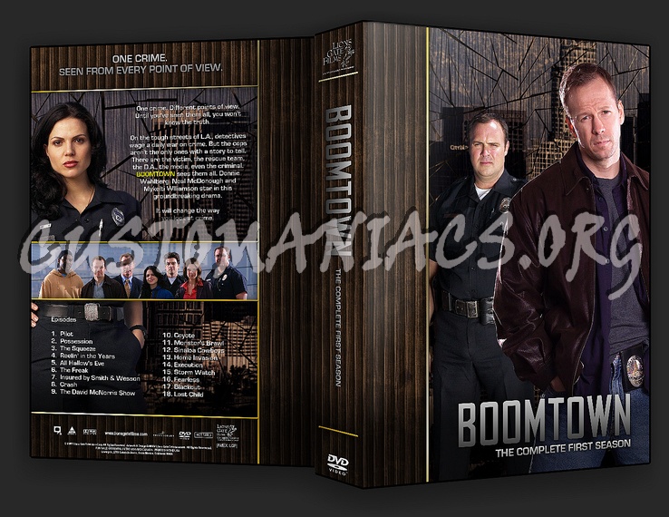 Boomtown - TV Collection dvd cover