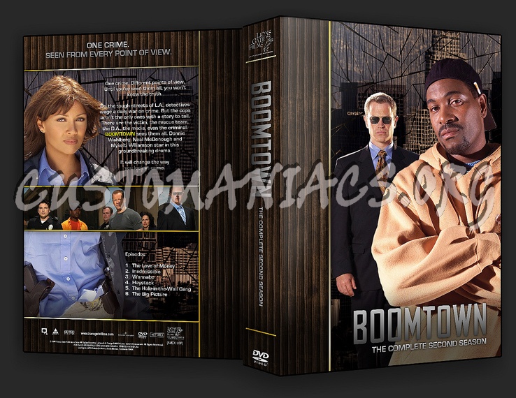 Boomtown - TV Collection dvd cover