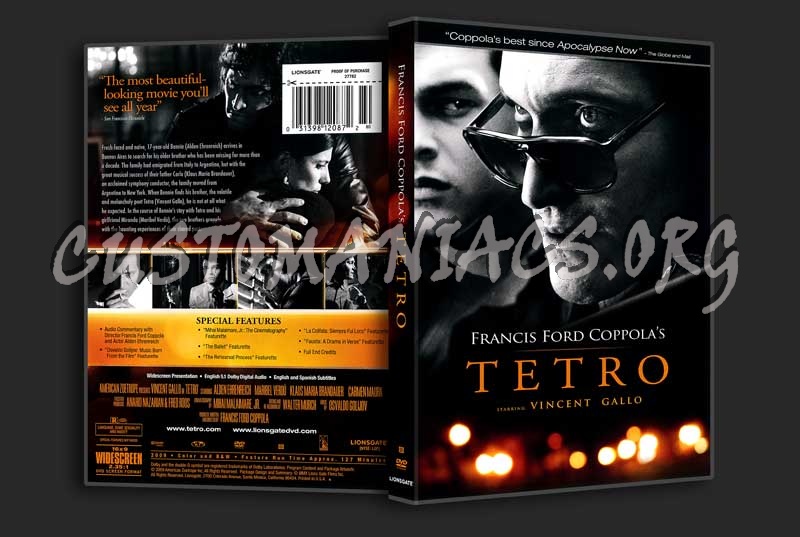 Tetro dvd cover