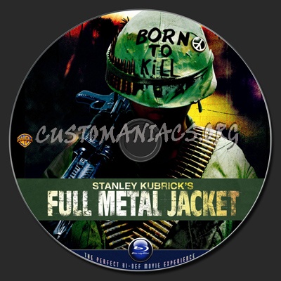 Full Metal Jacket blu-ray label