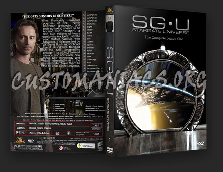 Stargate Universe dvd cover