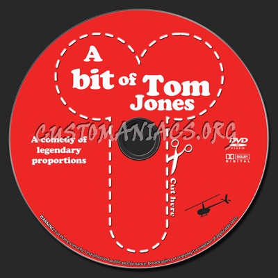 A Bit of Tom Jones dvd label