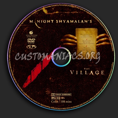 The Village dvd label