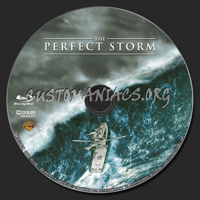 The Perfect Storm blu-ray label