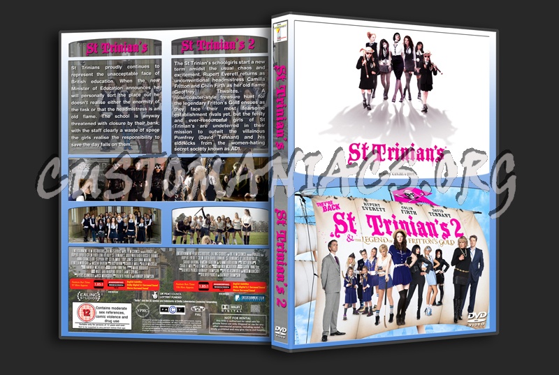 St Trinian's 1 & 2 dvd cover