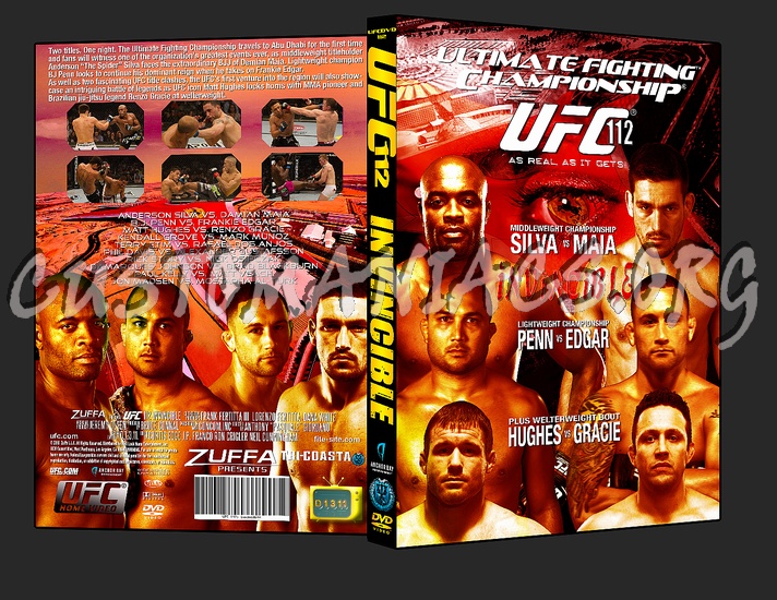 UFC 112 Invincible dvd cover