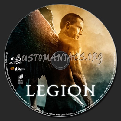 Legion blu-ray label