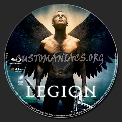 Legion blu-ray label