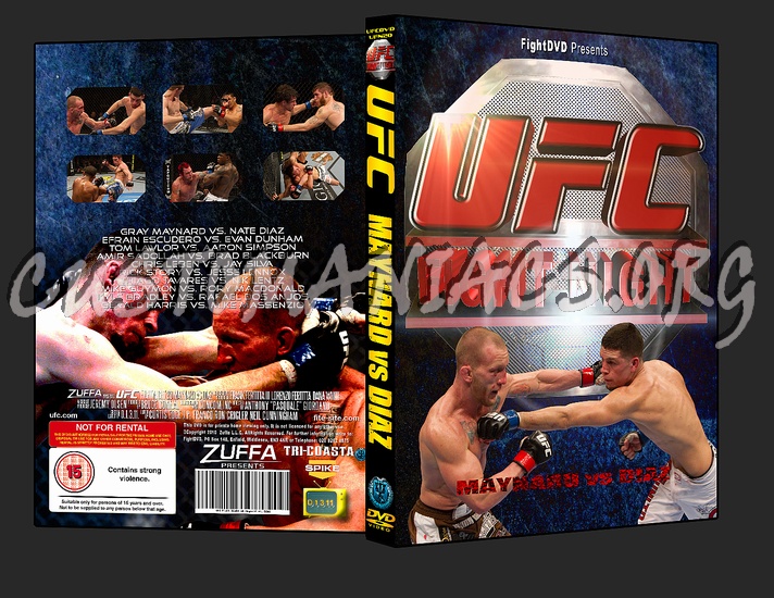UFC UFN 20 Maynard vs. Diaz dvd cover