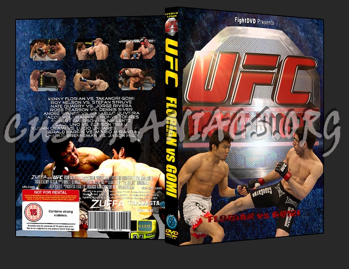 UFC UFN 21 Florian vs. Gomi dvd cover