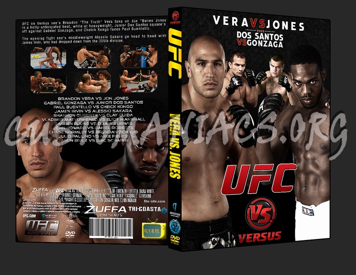 UFC on Versus 1 Vera vs. Jones dvd cover