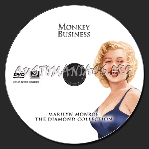 Monkey Business dvd label