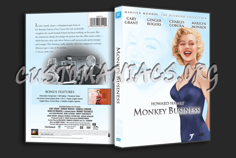 Monkey Business dvd cover