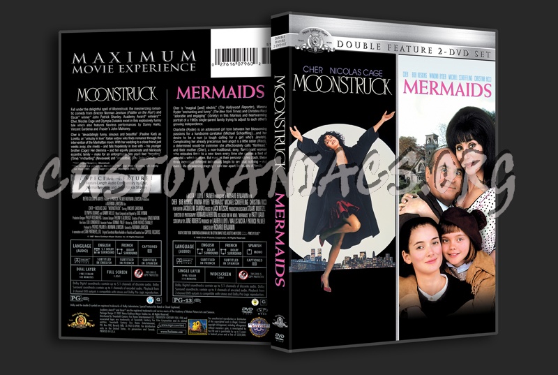 Moonstruck / Mermaids dvd cover