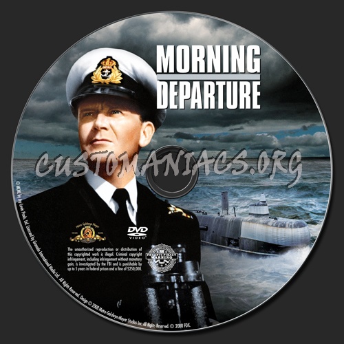 Morning Departure dvd label