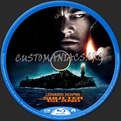 Shutter Island blu-ray label