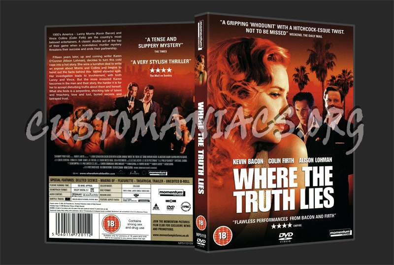 Where the truth Lies dvd cover