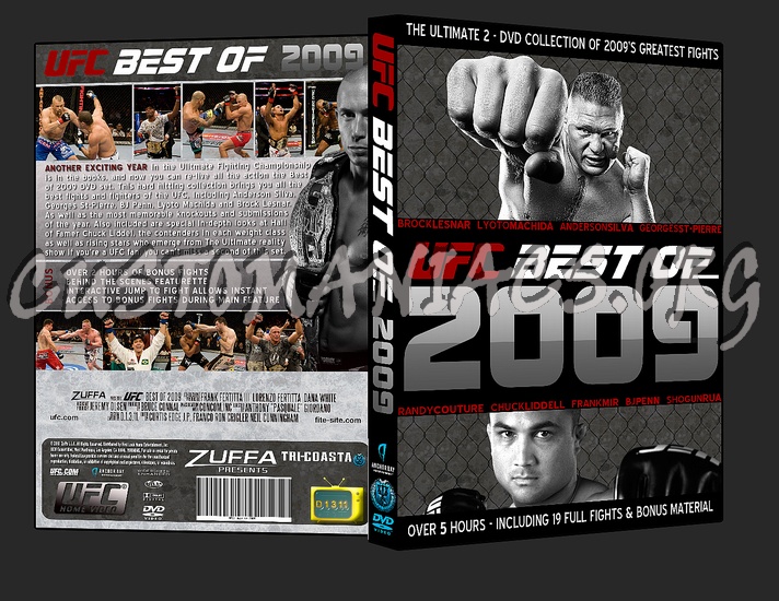 UFC  Best of 2009 dvd cover