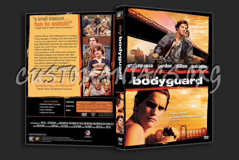 My Bodyguard dvd cover