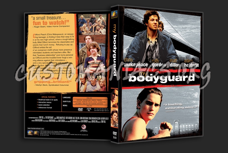 My Bodyguard dvd cover