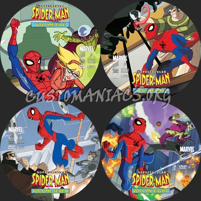Spectacular Spider-Man Season 2 dvd label