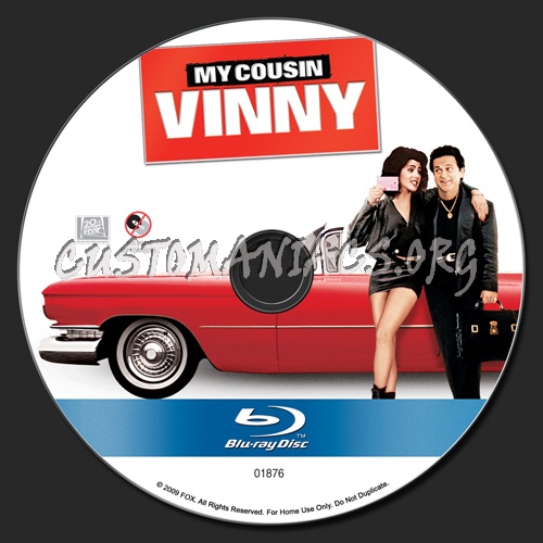 My Cousin Vinny blu-ray label