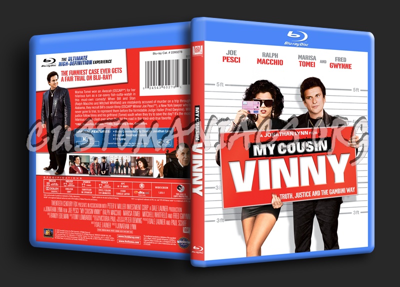 My Cousin Vinny blu-ray cover