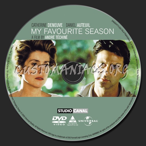 My Favourite Season dvd label