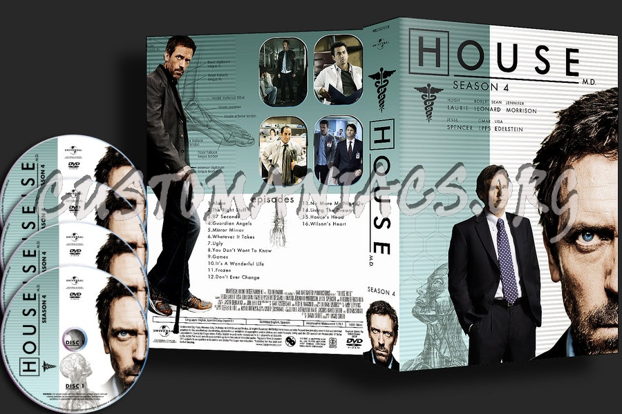 House : Season 4 dvd cover