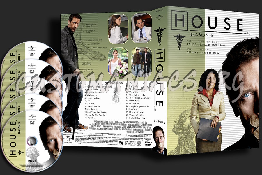 House : Season 5 dvd cover