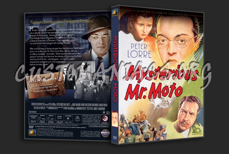 Mysterious Mr Moto dvd cover
