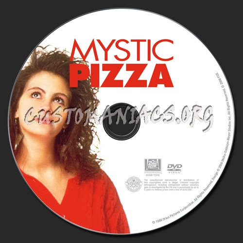 Mystic Pizza dvd label