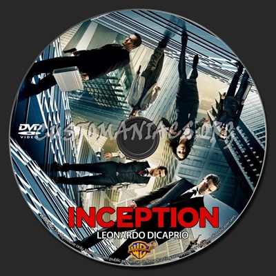 Inception dvd label