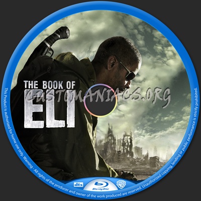 The Book of Eli blu-ray label