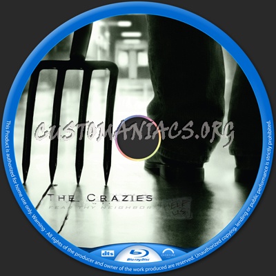 The Crazies blu-ray label