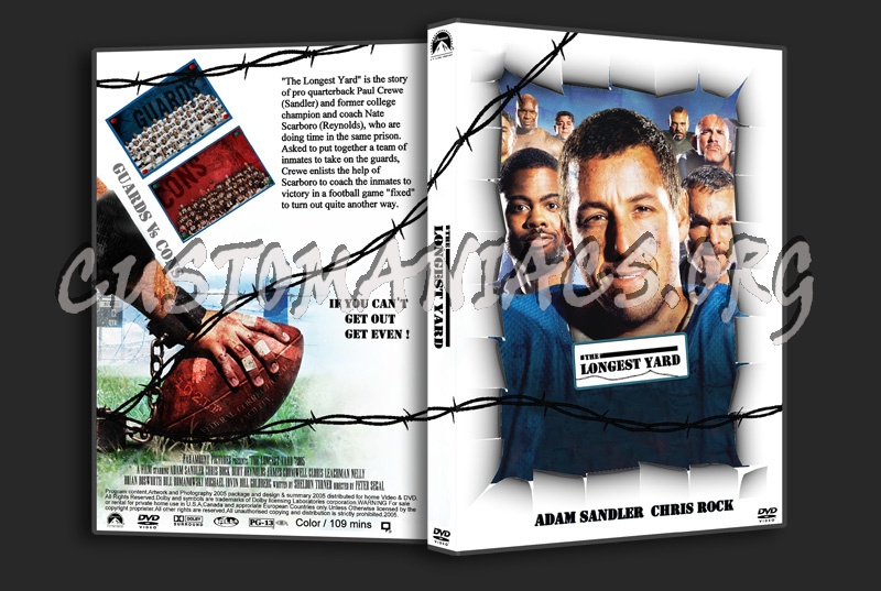The Longest Yard dvd cover