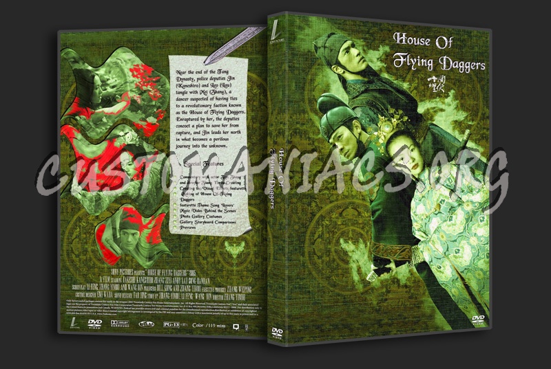 House Of Flying Daggers dvd cover