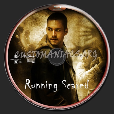 Running Scared blu-ray label