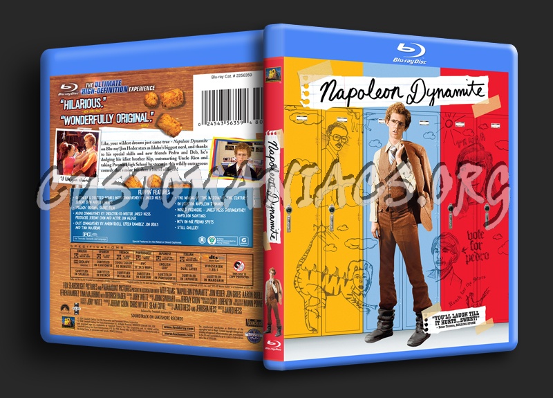 Napoleon Dynamite blu-ray cover - DVD Covers & Labels by Customaniacs, id:  104826 free download highres blu-ray cover