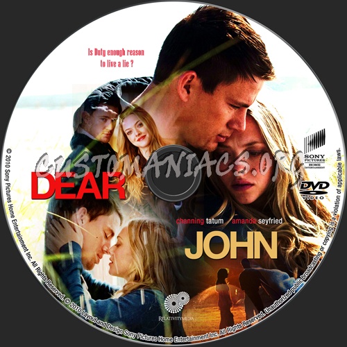 Dear John dvd label