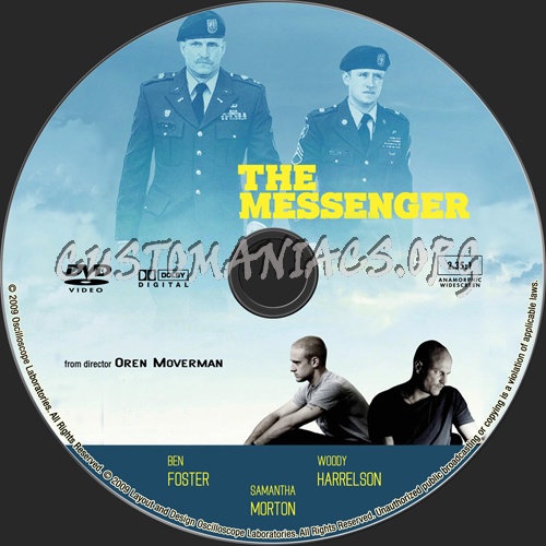 The Messenger dvd label