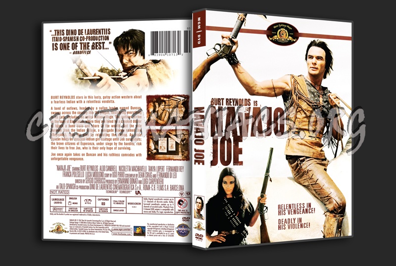 Navajo Joe dvd cover